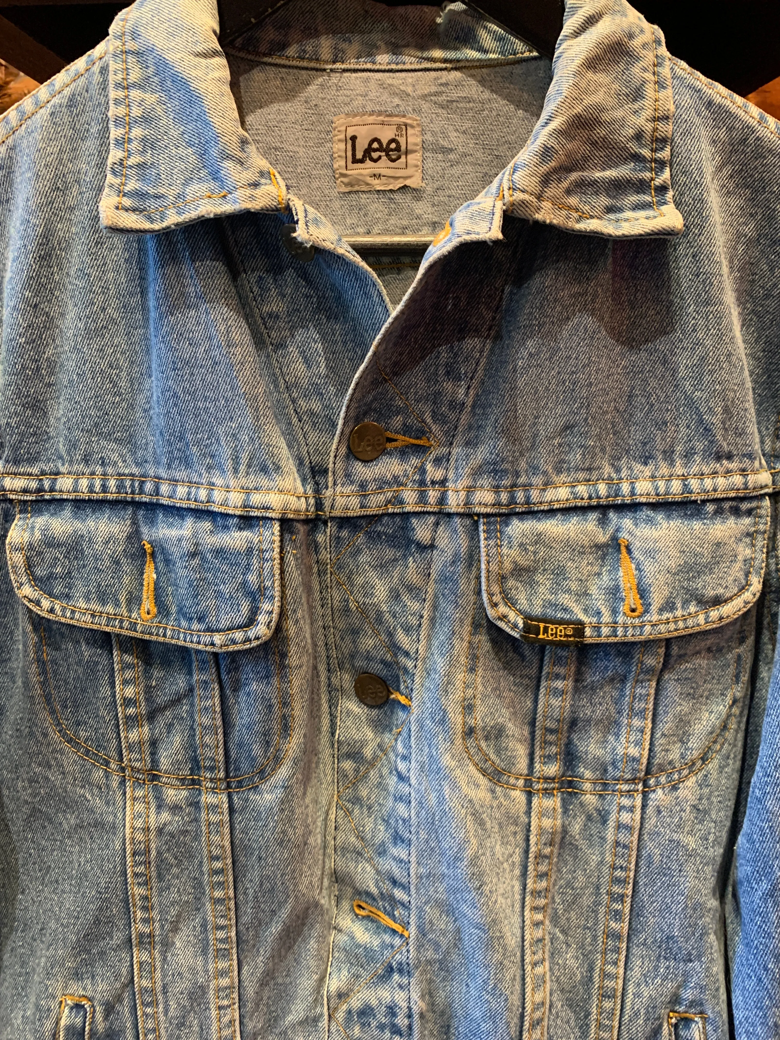 14. Vintage Lee Denim Jacket, Medium