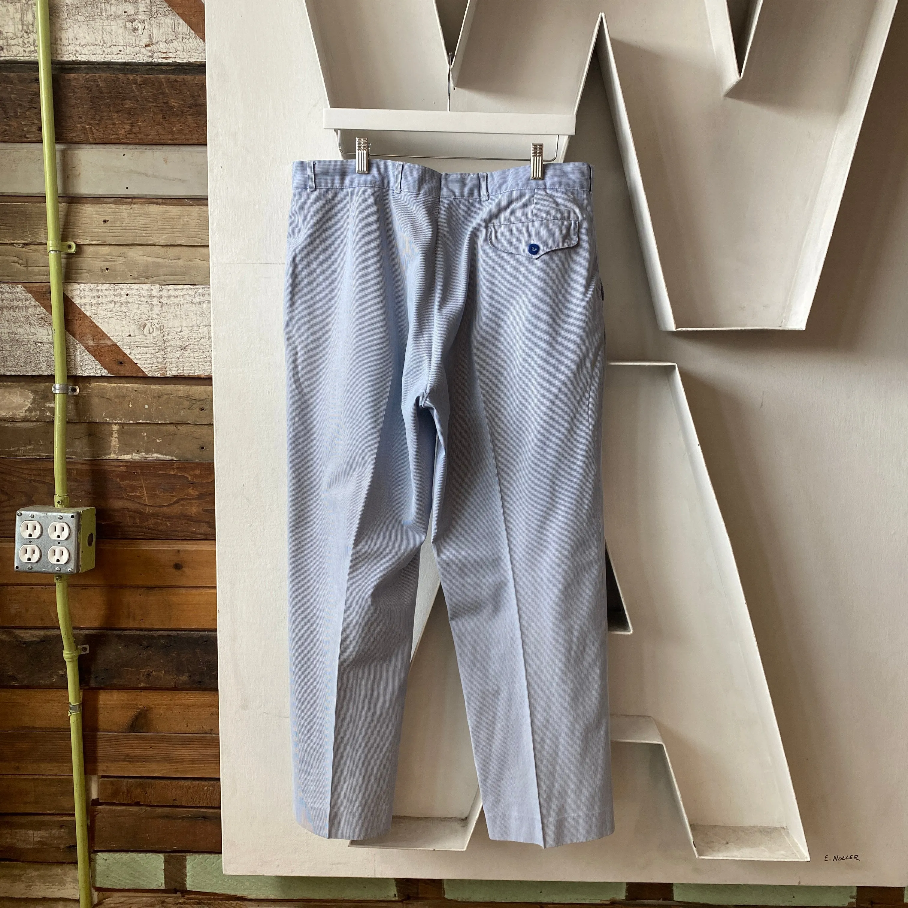 70’s Striped Trousers - 36” x 28.5”