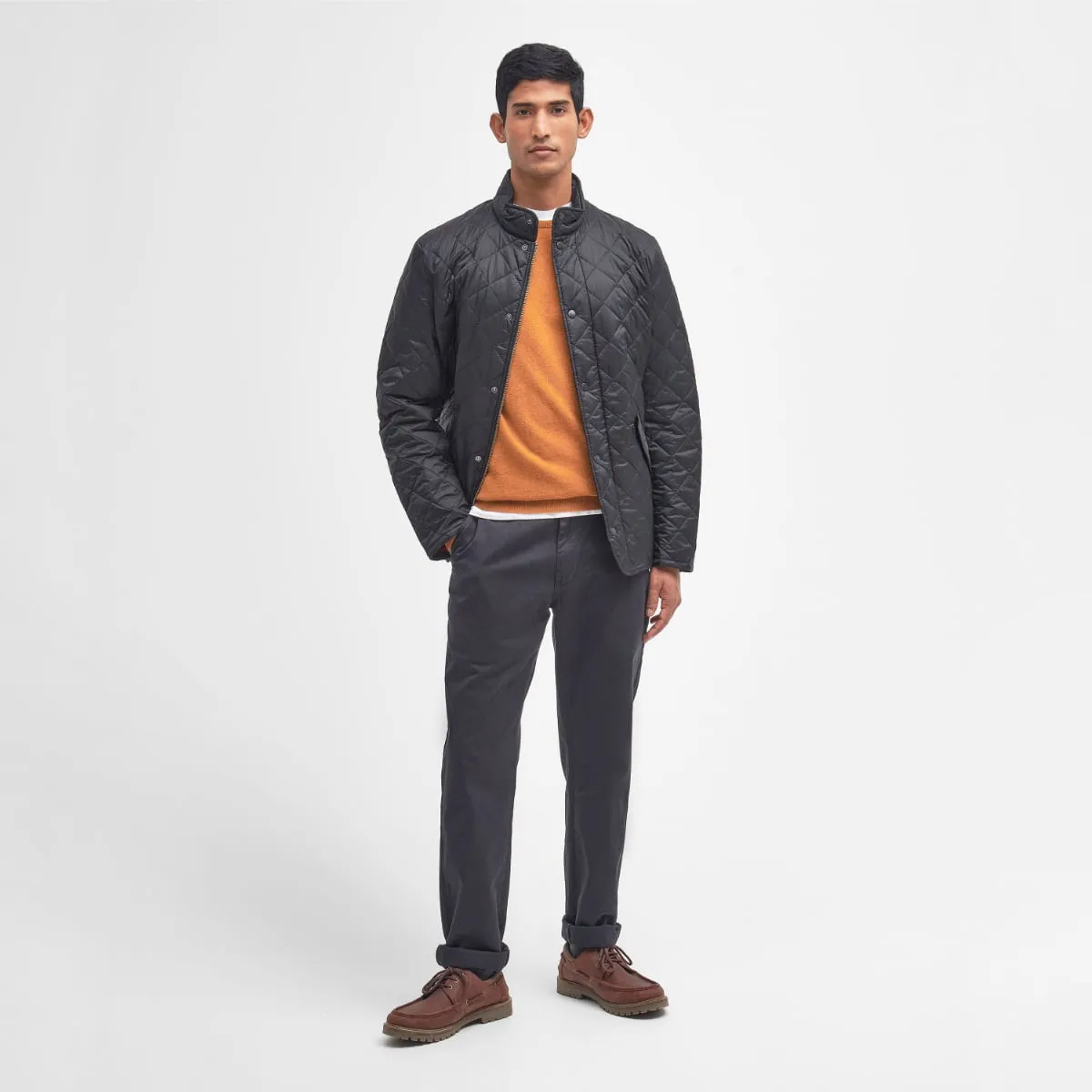Barbour Flyweight Chelsea Quilted Men's Jacket | Black