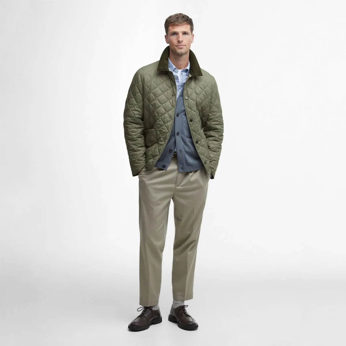 Barbour Lindfield Quilted Men's Jacket | Khaki
