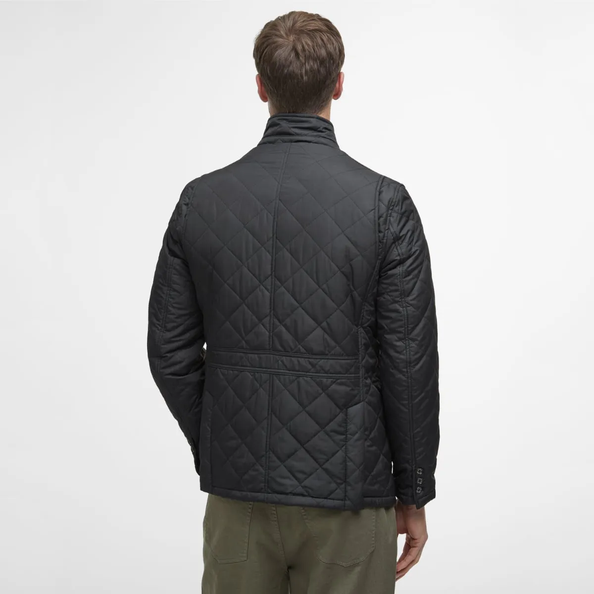 Barbour Quilted Lutz Men's Jacket | Black