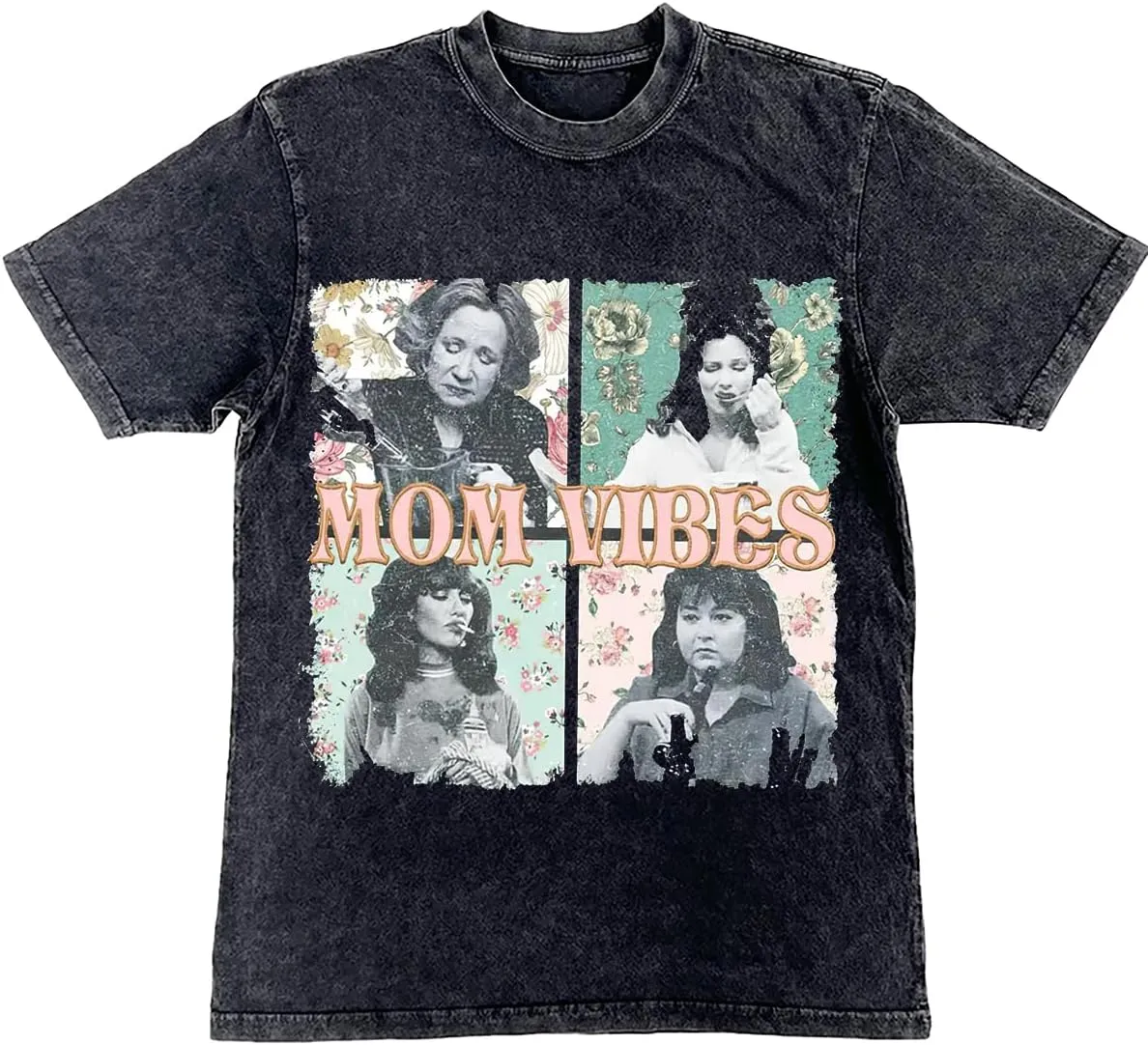 Bellelement Vintage 90's Mama Vibes T-Shirt Graphic T Shirt Mama Shirts