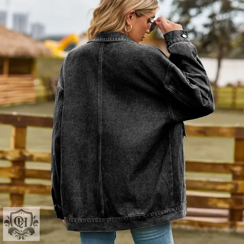 Classic Denim Button Jacket