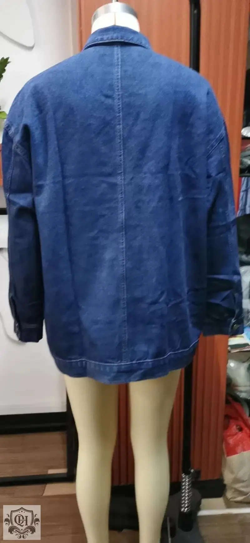 Classic Denim Button Jacket