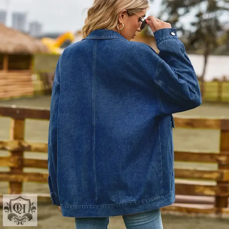 Classic Denim Button Jacket