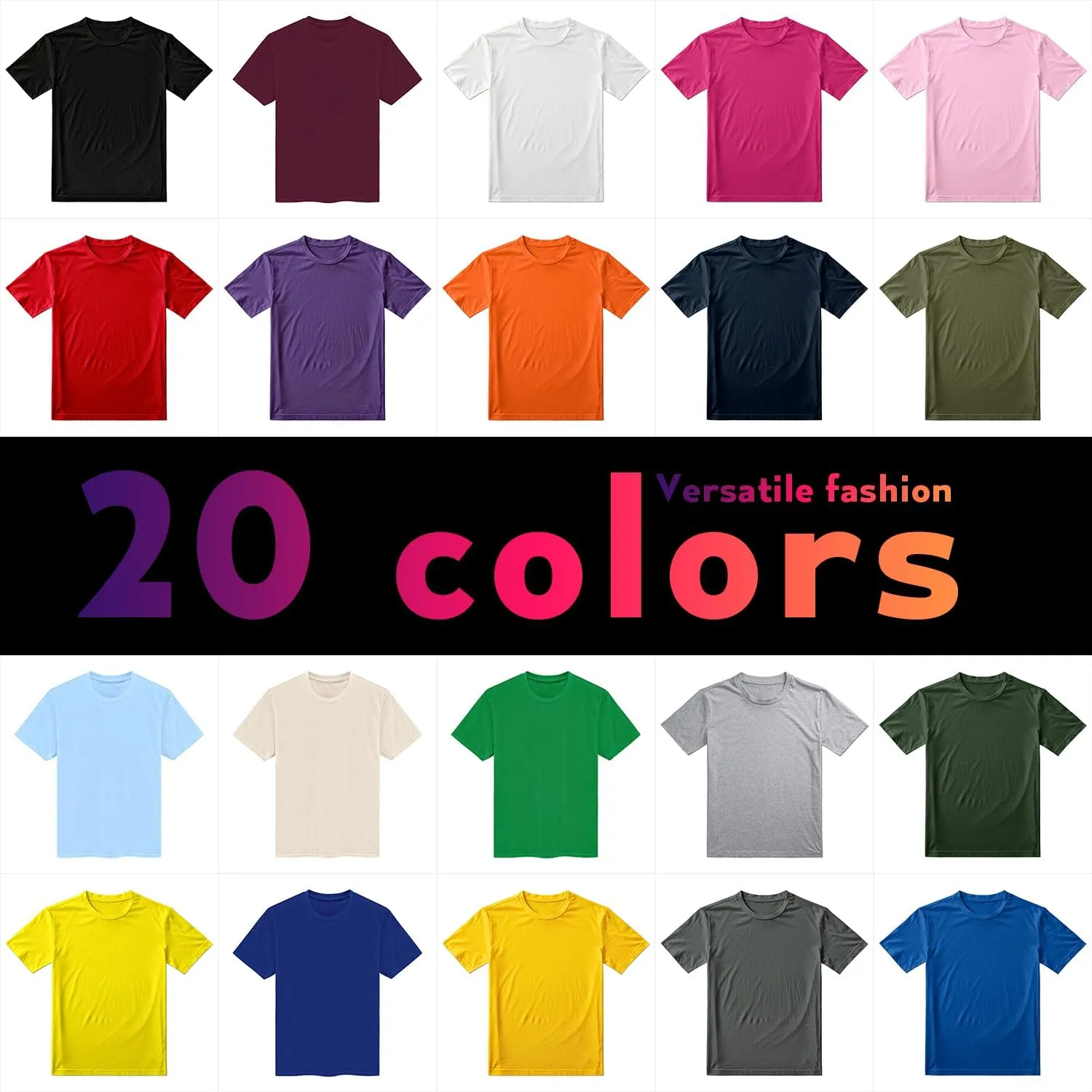 Custom T Shirts Personalized Your Own Crewneck Tee Shirt Customized Design Image/Text/Photo Cotton Shirt Men Women