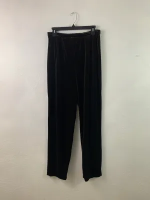 Dark brown velvet trousers