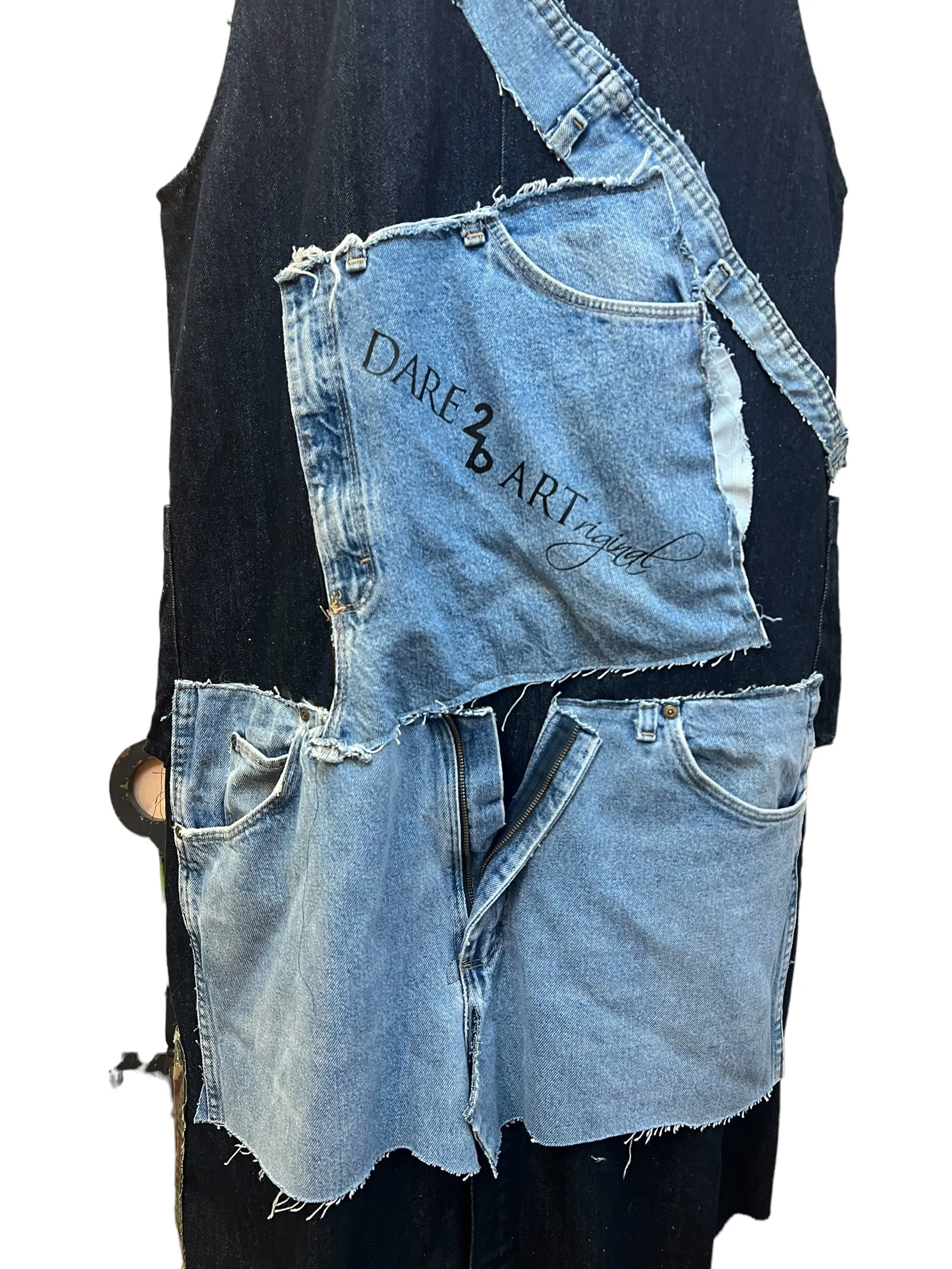 Denim Trench Vest