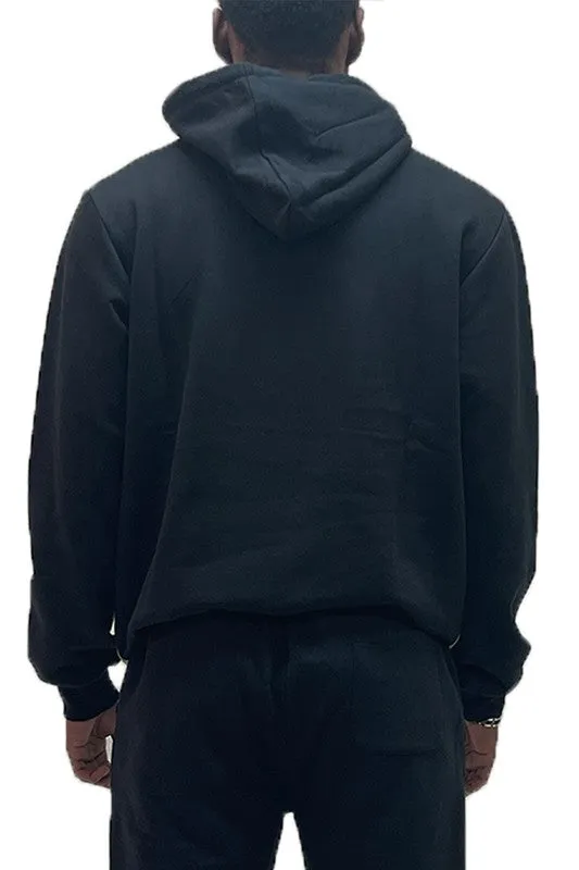 Drippy Colorblock Pullover Hoodie