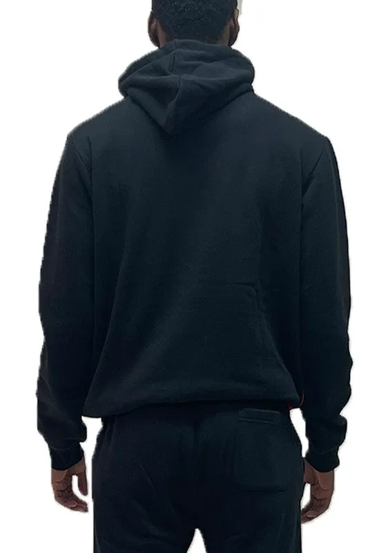 Drippy Colorblock Pullover Hoodie