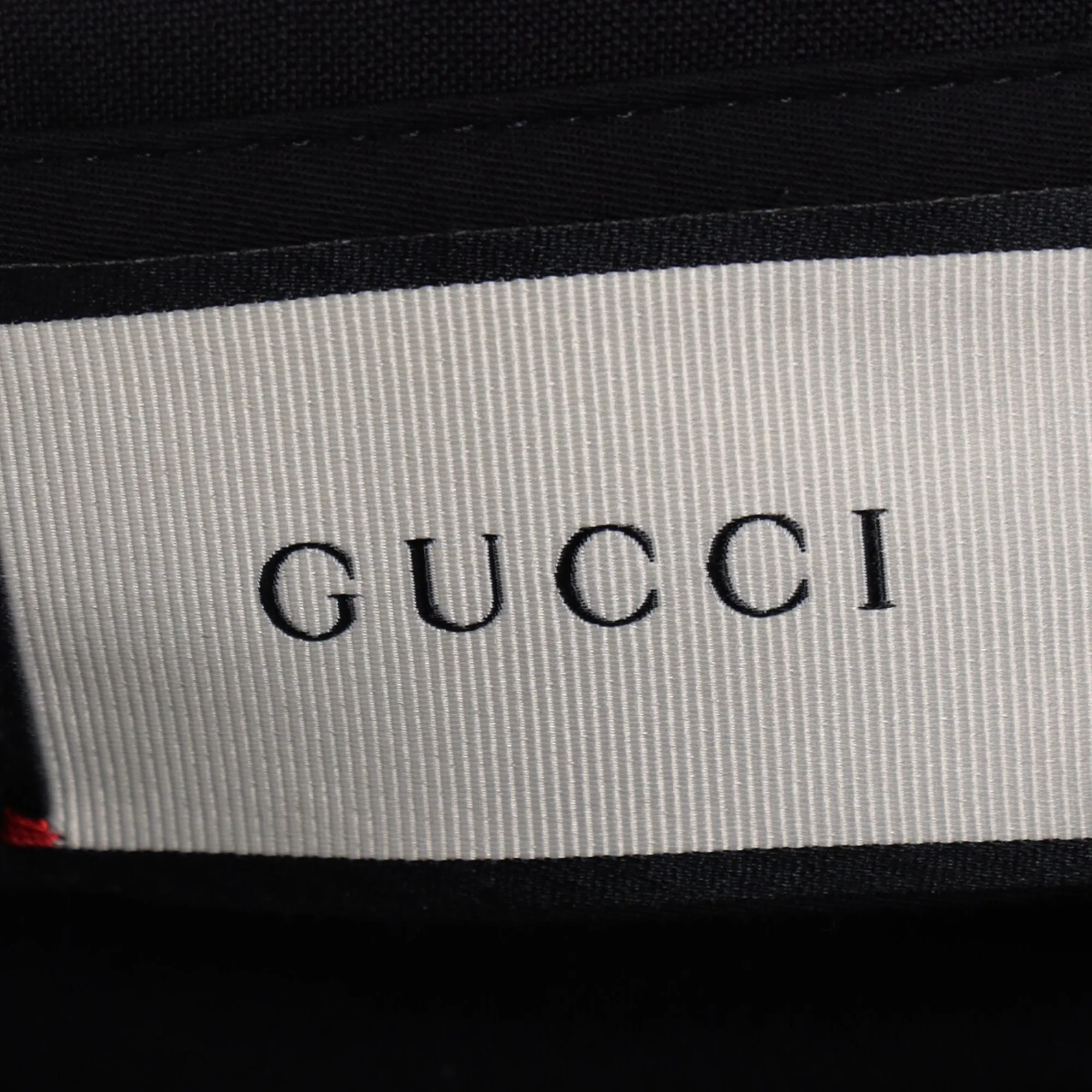 Gucci Straight Leg Trousers in Black Wool