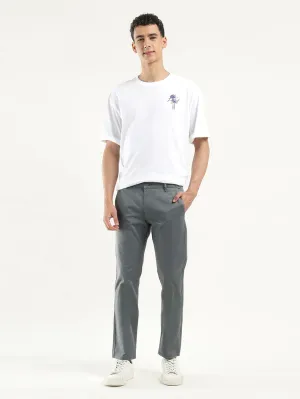 Men's Grey Slim Fit Chinos