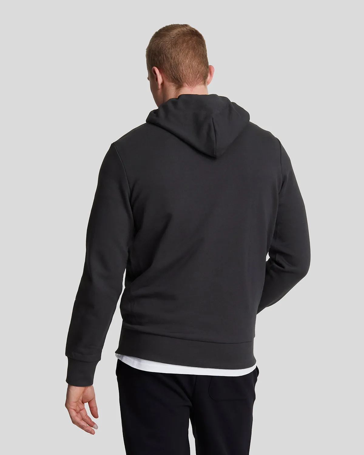 Premium Diagonal Weave French Terry Hoodie