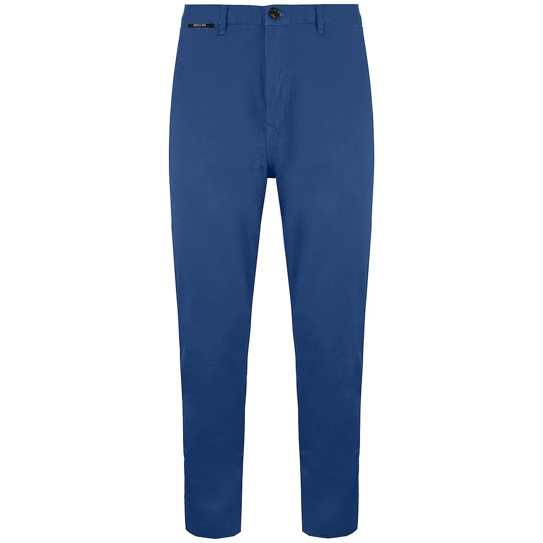 Scotch & Soda Stuart Regular Slim Fit Mens Blue Chinos