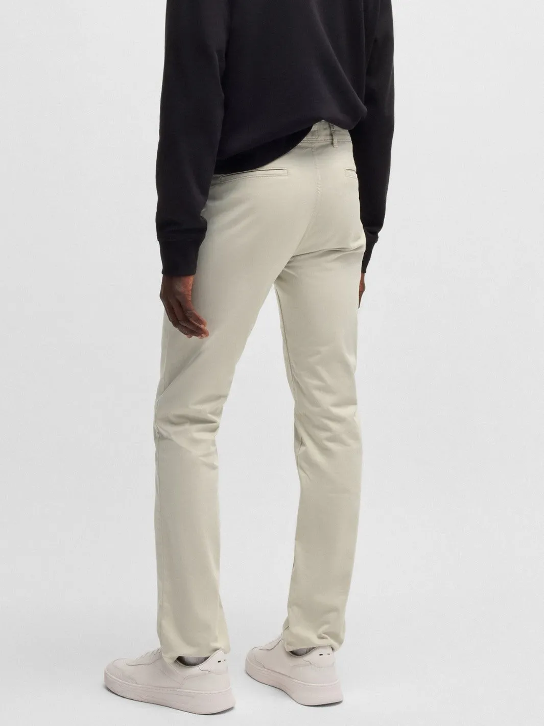 SLIM-FIT STRETCH-COTTON CHINOS Beige