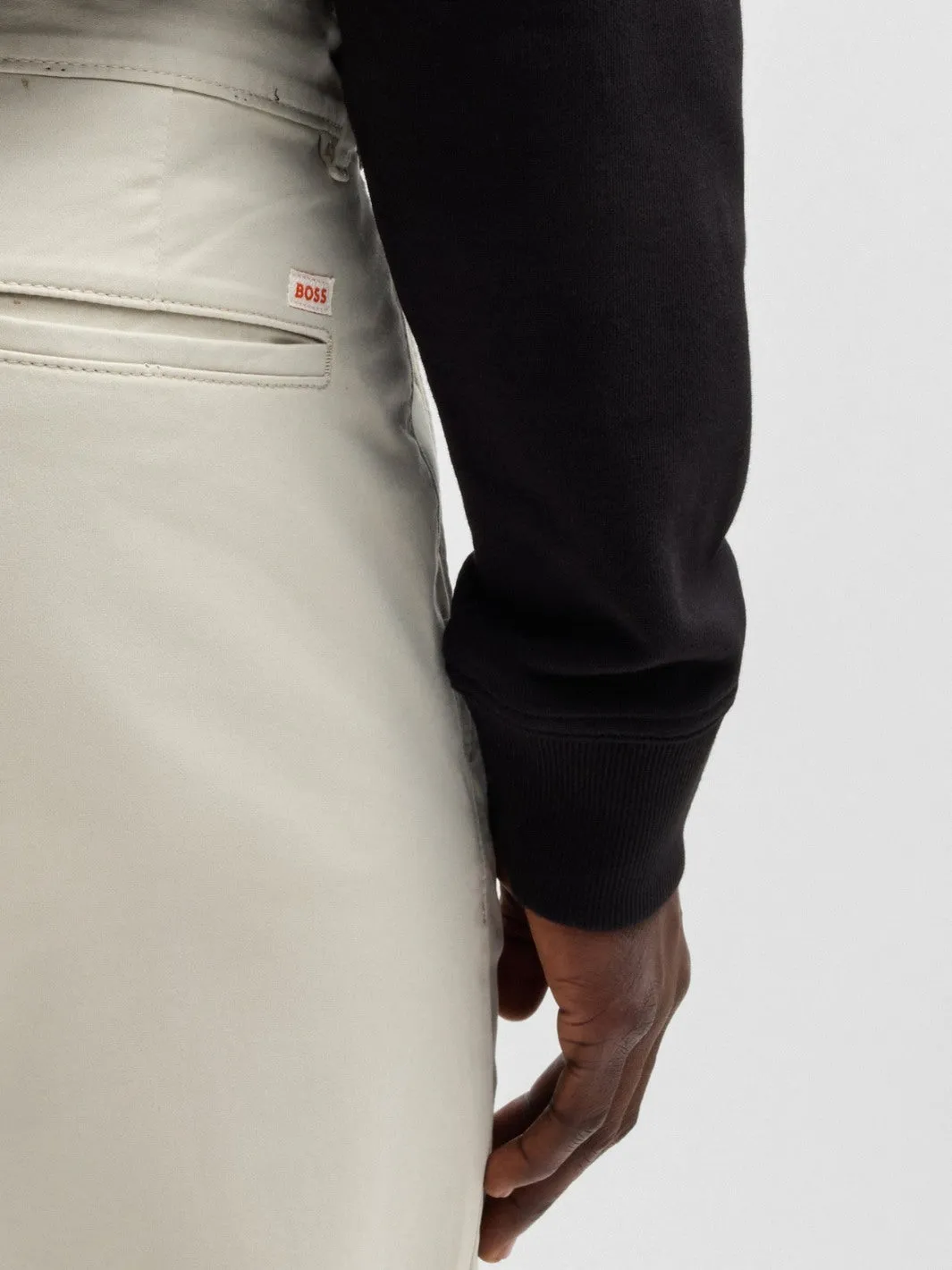 SLIM-FIT STRETCH-COTTON CHINOS Beige