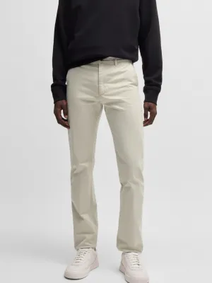 SLIM-FIT STRETCH-COTTON CHINOS Beige