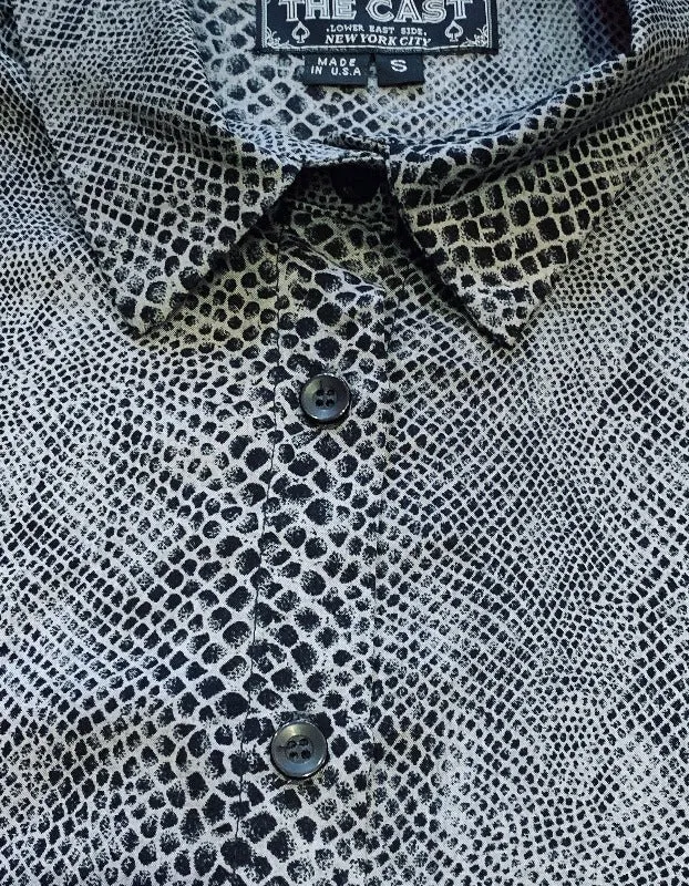 SNAKESKIN BLOUSE