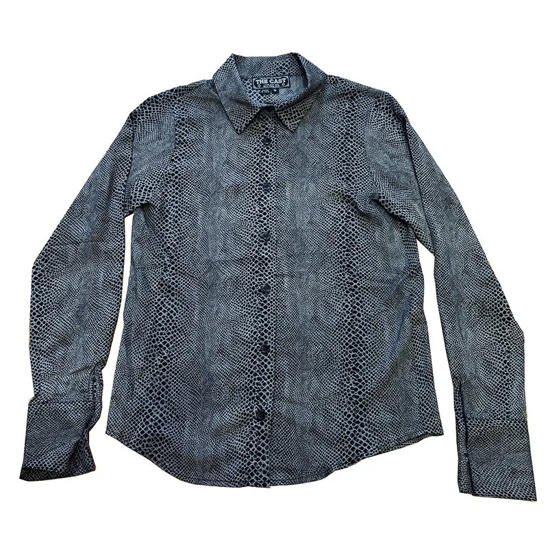 SNAKESKIN BLOUSE