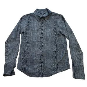 SNAKESKIN BLOUSE
