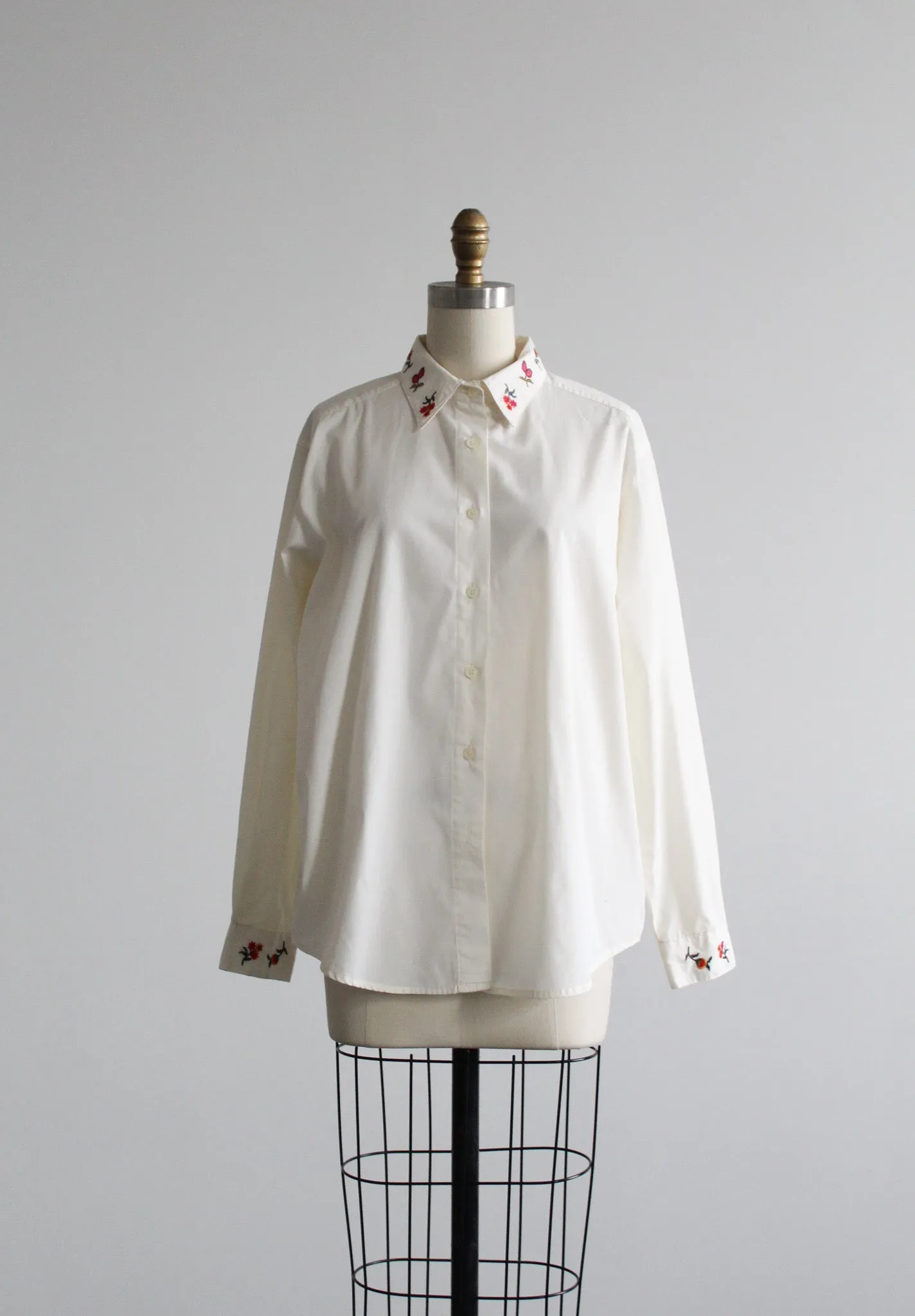 snowblossom button up