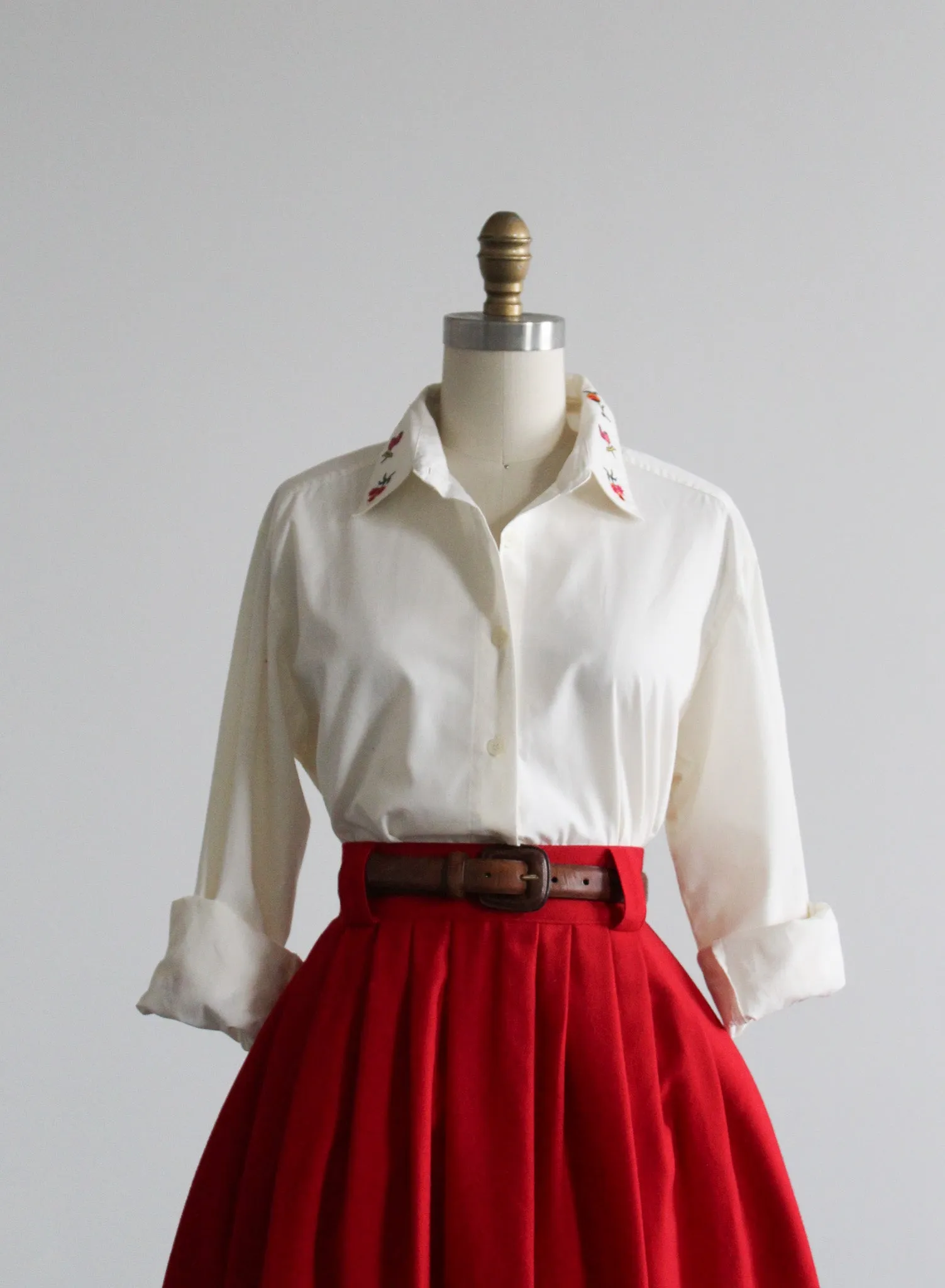 snowblossom button up