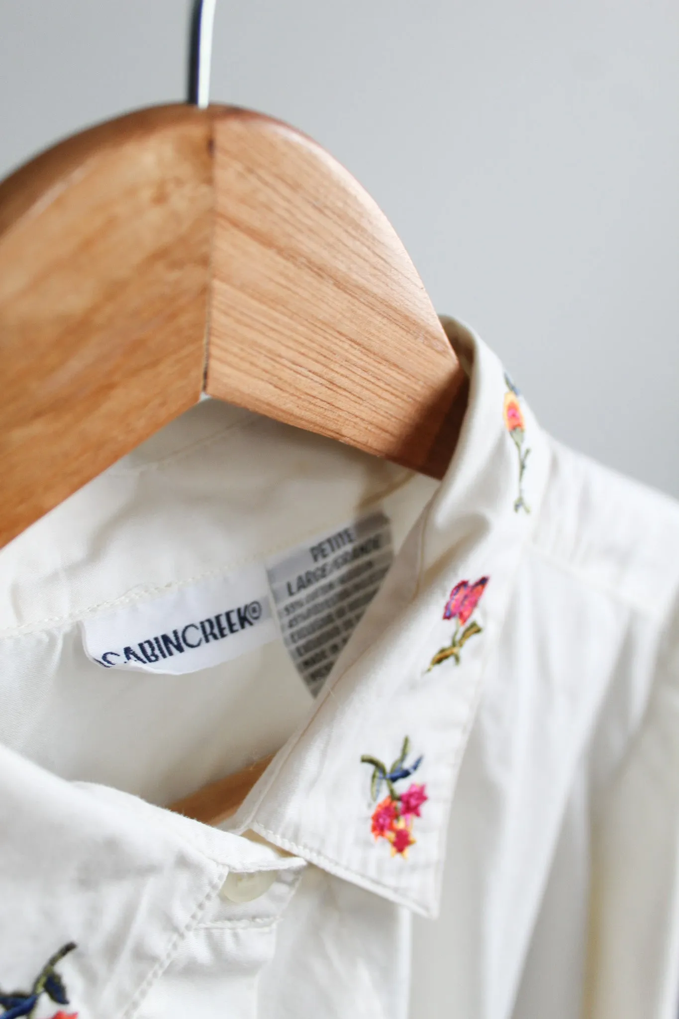 snowblossom button up