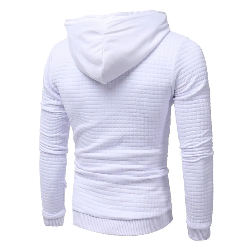 Square Pattern Hoodie