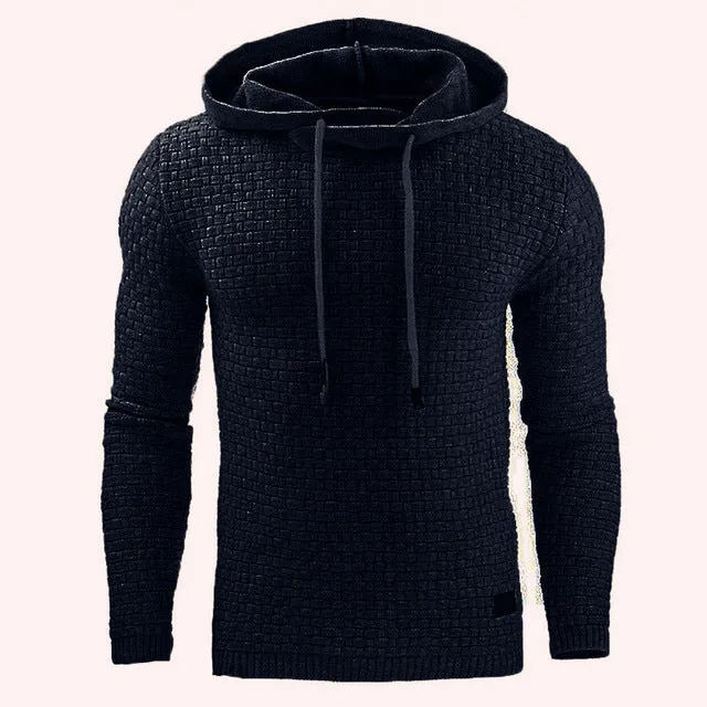 Square Pattern Hoodie