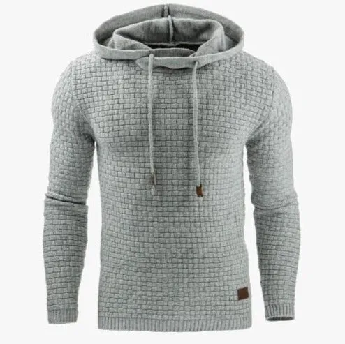 Square Pattern Hoodie