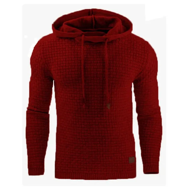 Square Pattern Hoodie