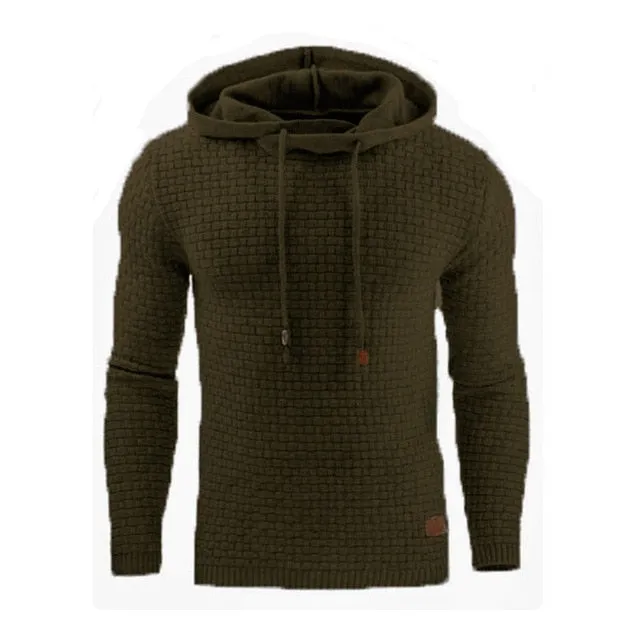 Square Pattern Hoodie