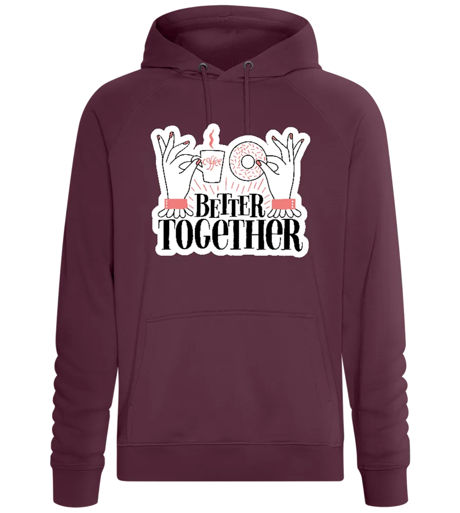 Sweet Better Together Design - Comfort unisex hoodie