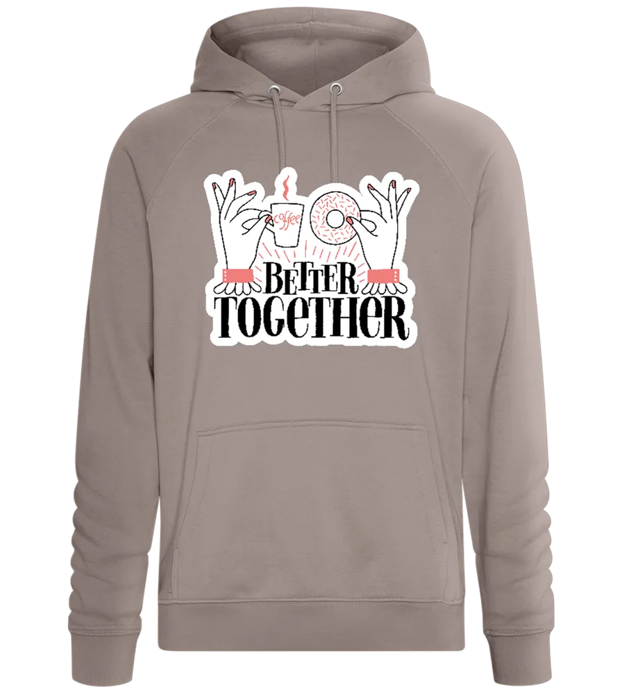 Sweet Better Together Design - Comfort unisex hoodie