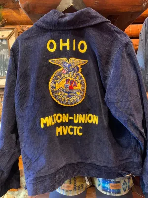 Vintage Ohio Chainstitched Cord Collectable FFA Jacket,