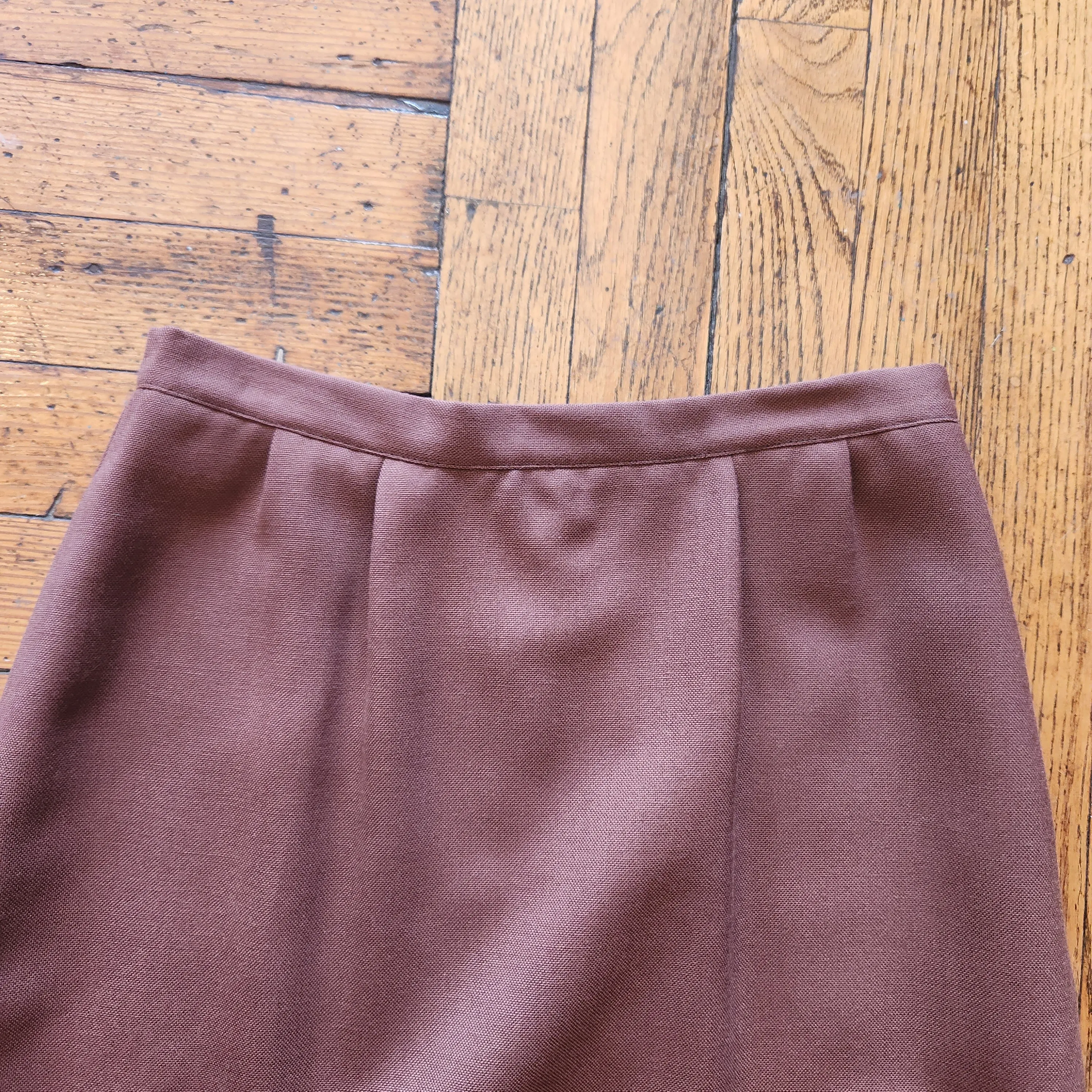 Vintage Woven A-Line Skirt